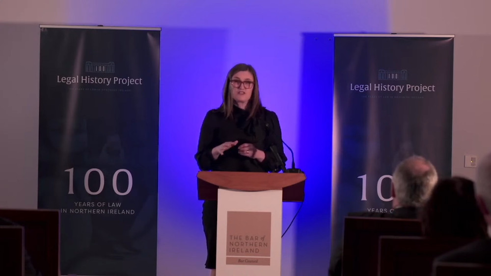 Watch: Northern Ireland's Moira Smyth QC discusses 100 years of women in law