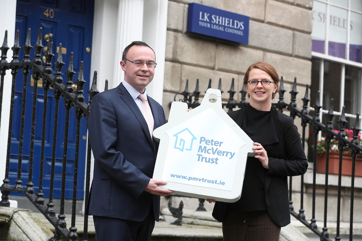 LK Shields Solicitors announces charity partnership with Peter McVerry Trust