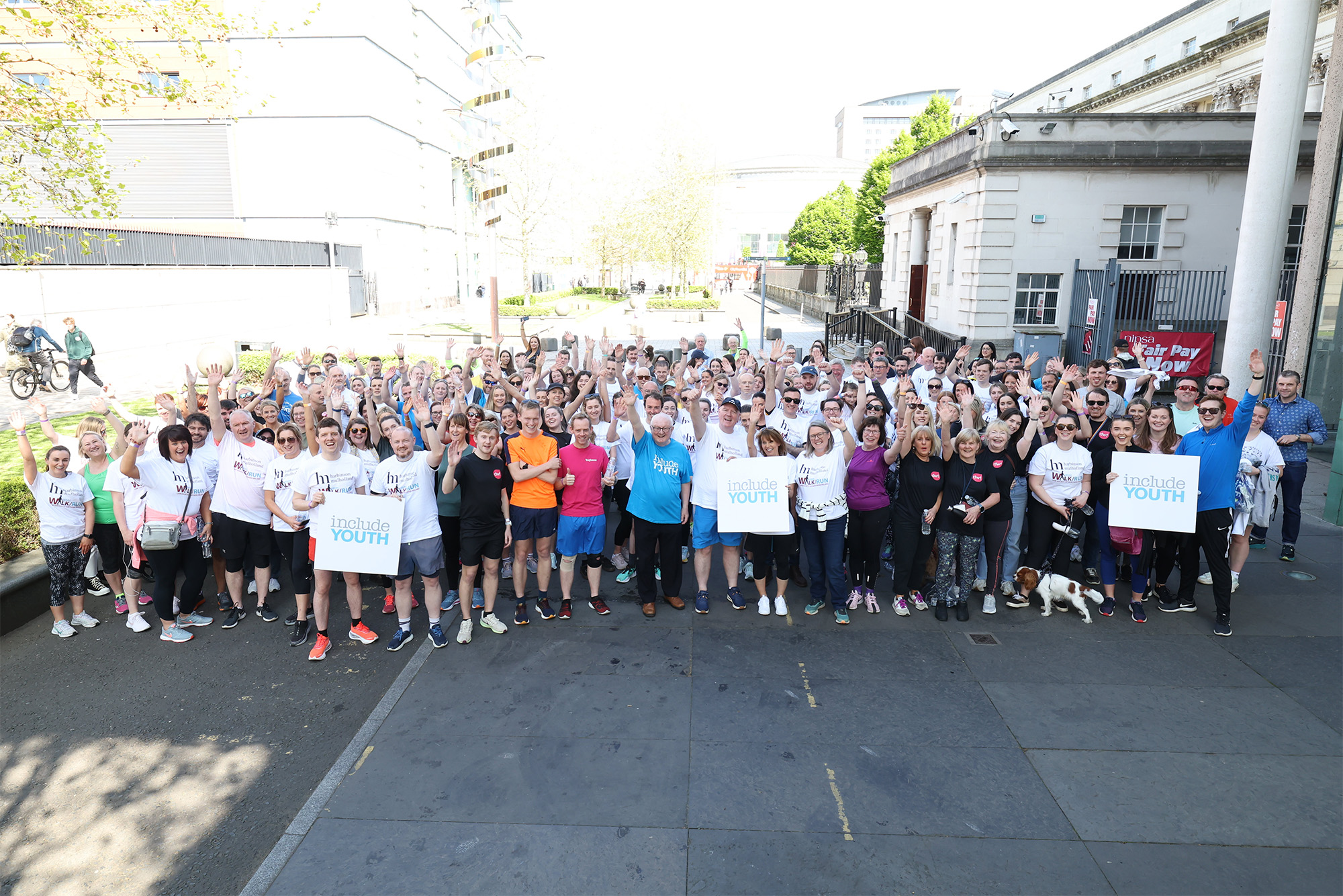 Northern Ireland's Legal Walk/Run 2023 raises £4,400 for Include Youth