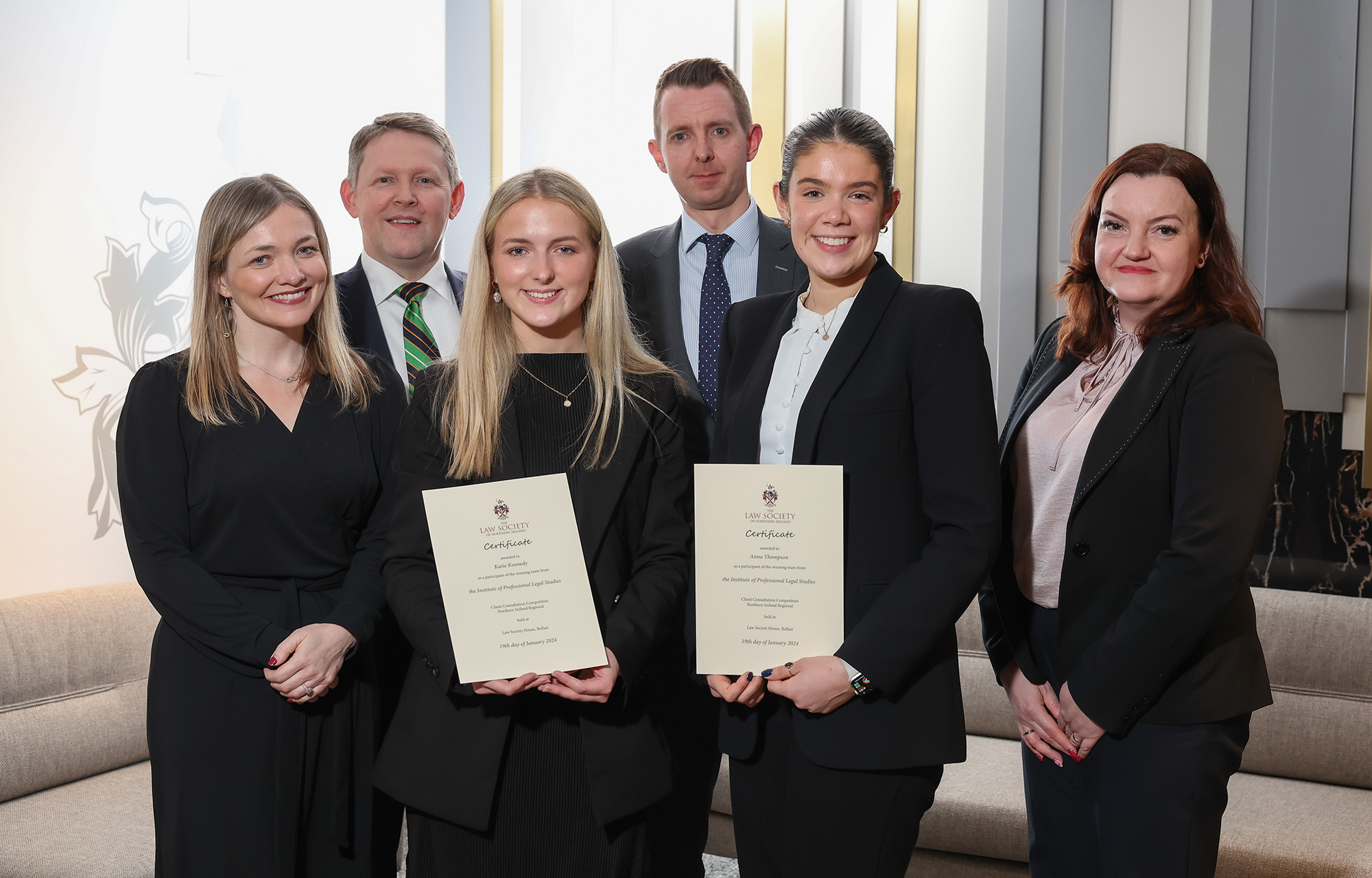 IPLS team wins Northern Ireland heat of Client Consultation Competition