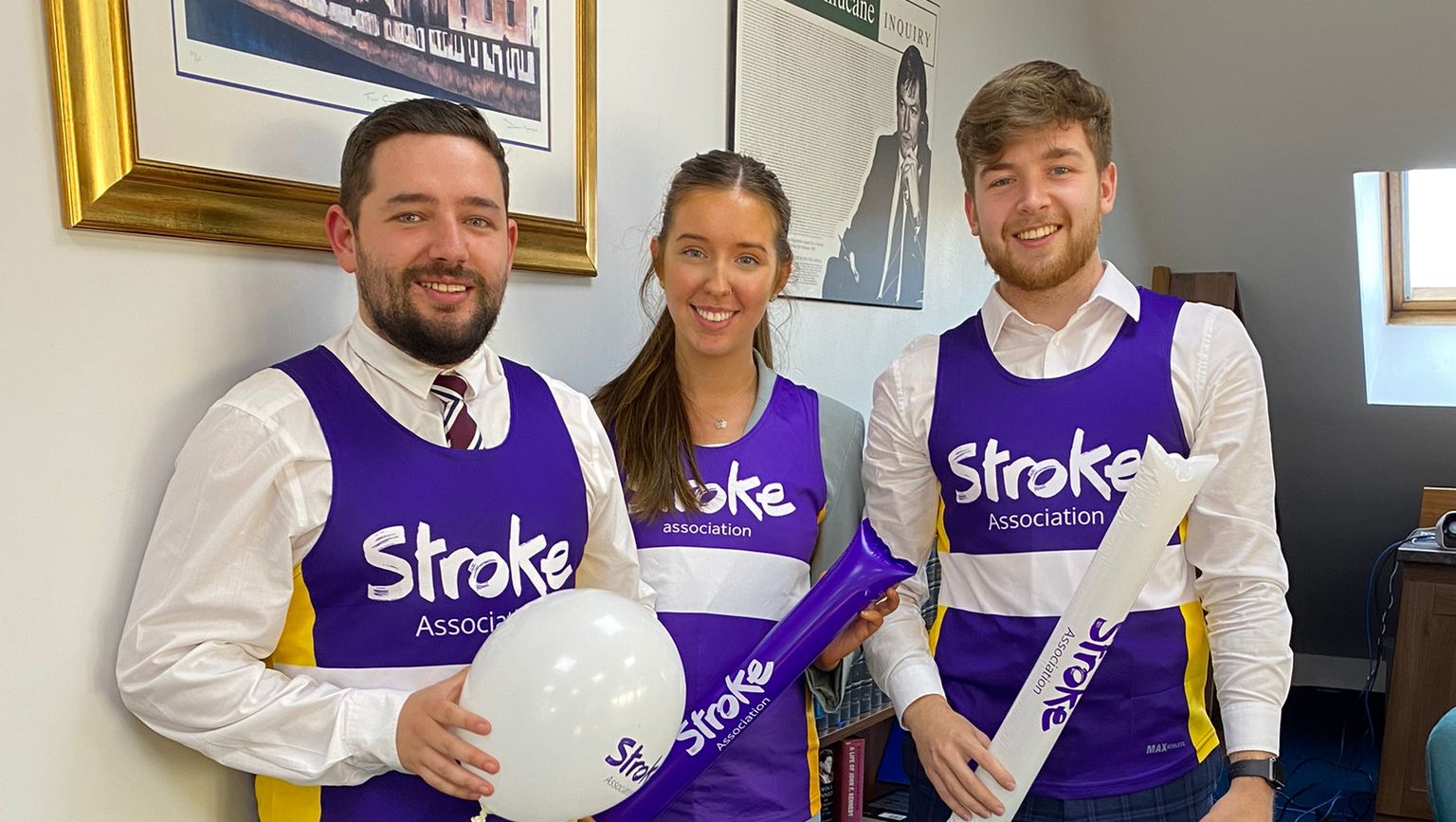 Madden & Finucane Solicitors running to raise cash for Stroke Association