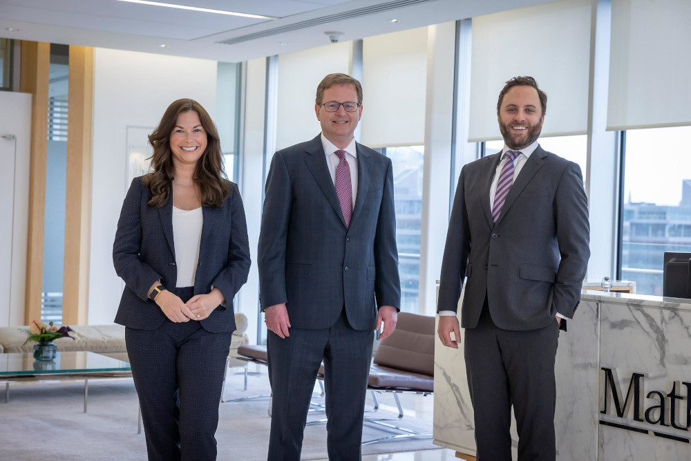 Matheson partners relocate to London and New York offices