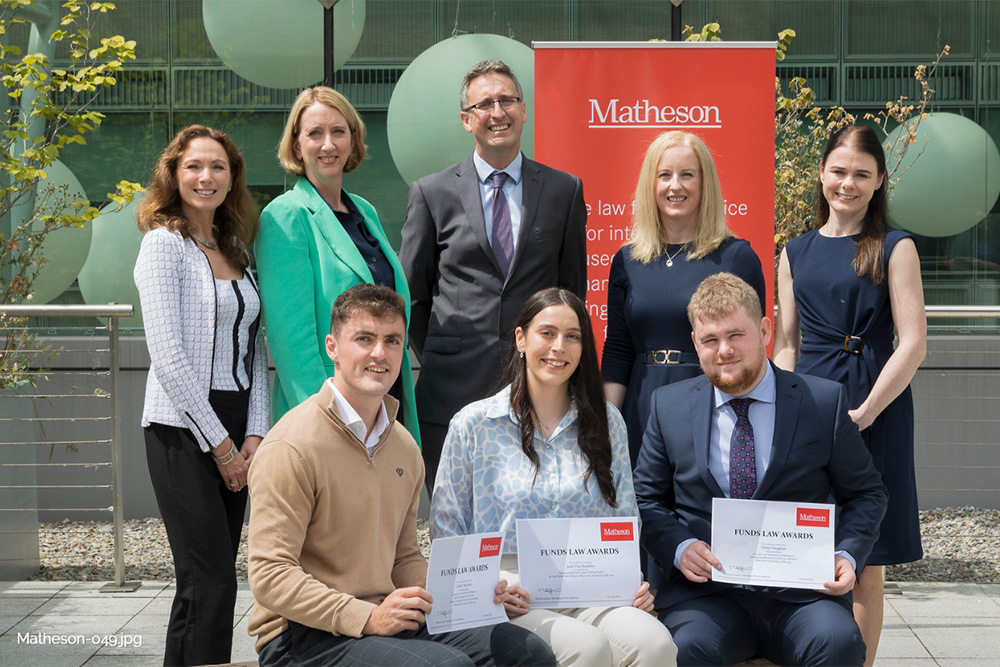 Matheson honours Maynooth University funds law students