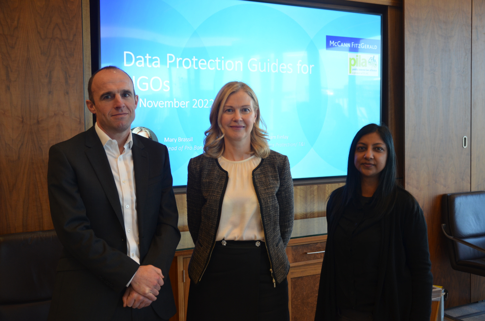 McCann FitzGerald launches new data protection guide for NGOs