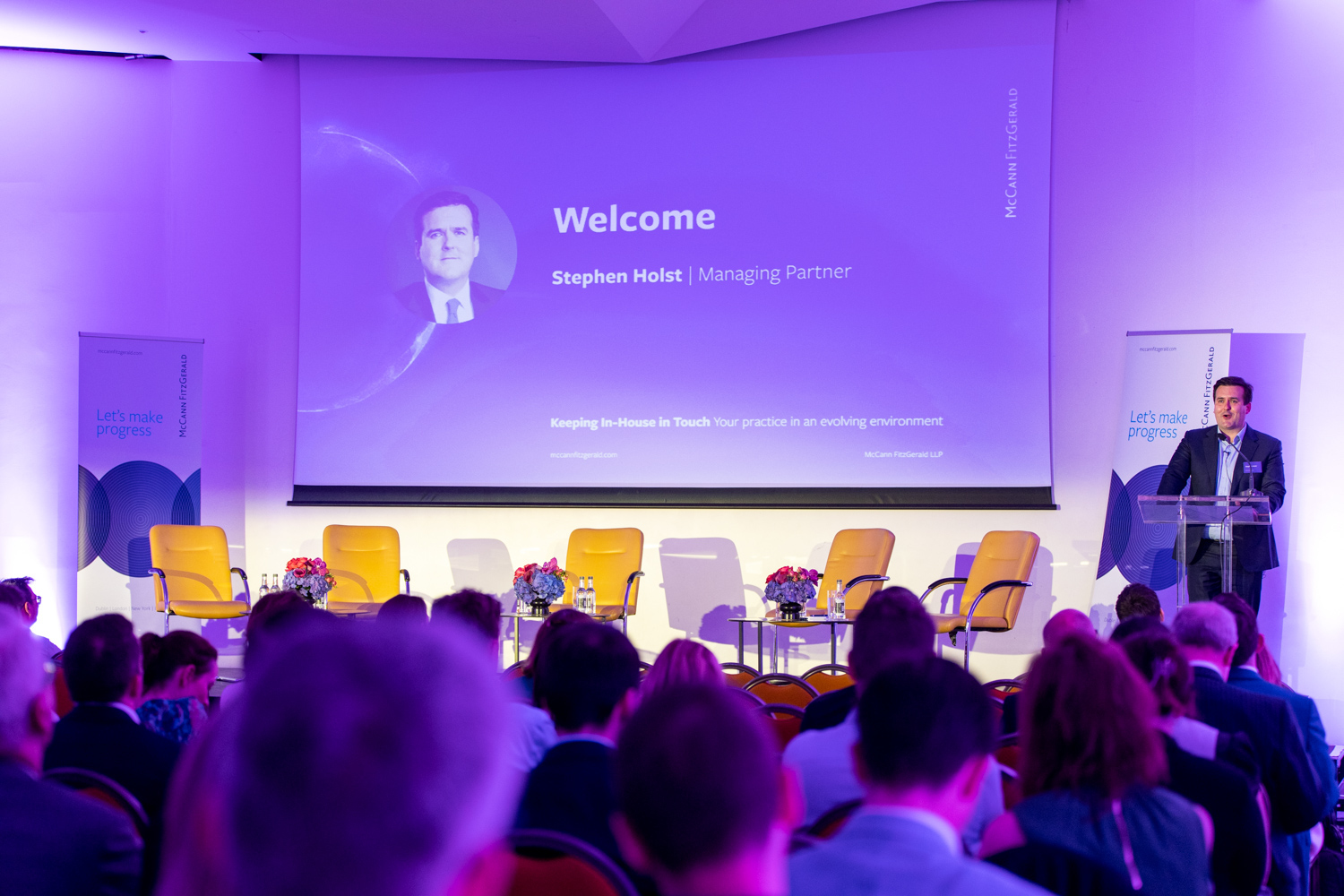 McCann FitzGerald welcomes in-house lawyers to forward-looking conference