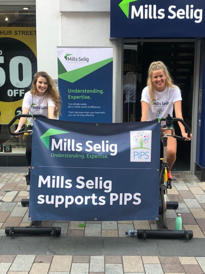 NI: Staff at Mills Selig raise over £600 for suicide prevention charity