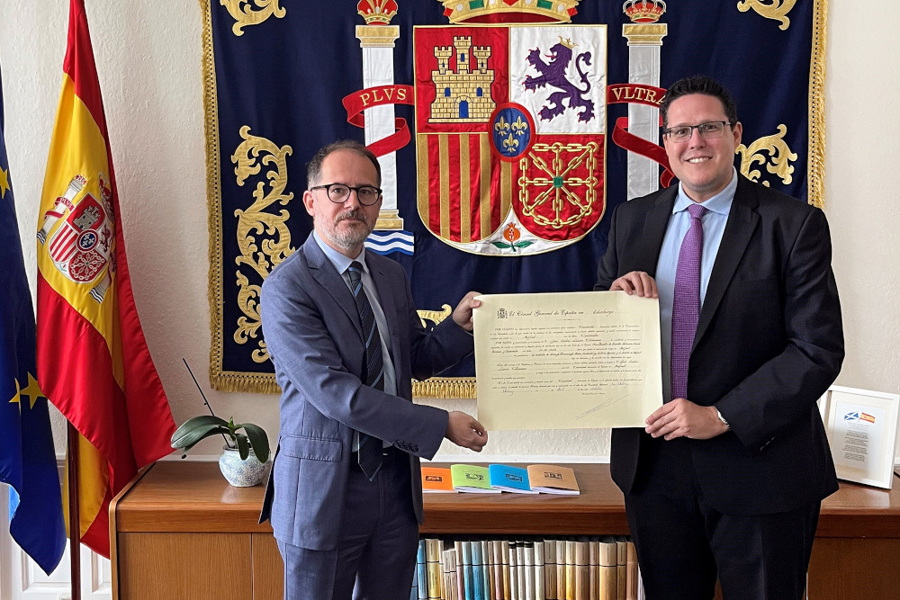 Belfast solicitor appointed honorary vice-consul of Spain