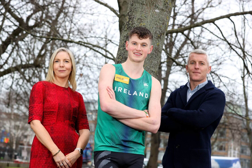 Philip Lee backs Irish athlete Luke McCann in Olympic quest