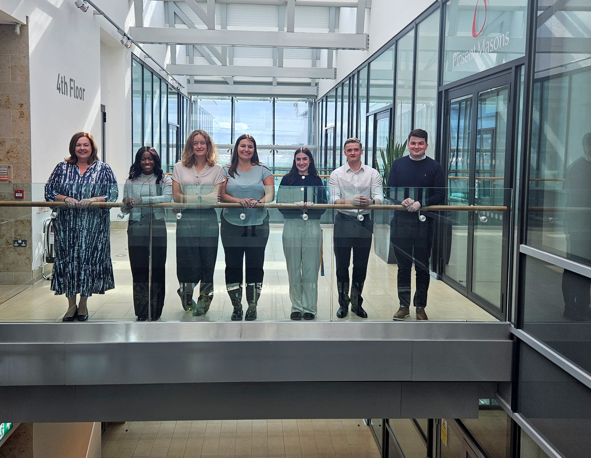 Pinsent Masons welcomes six trainees in Belfast