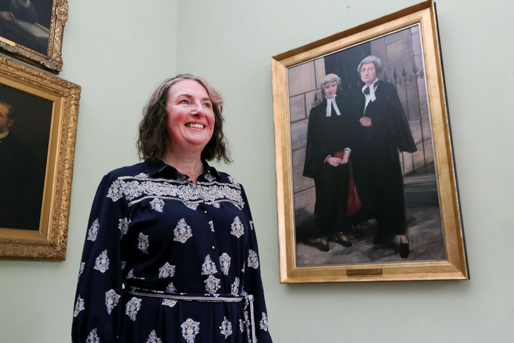 New portrait honours first women called to the Irish Bar