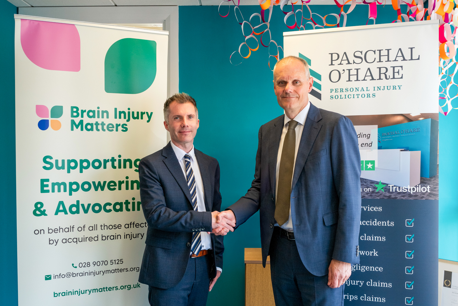 Paschal O'Hare Solicitors partners with Brain Injury Matters NI