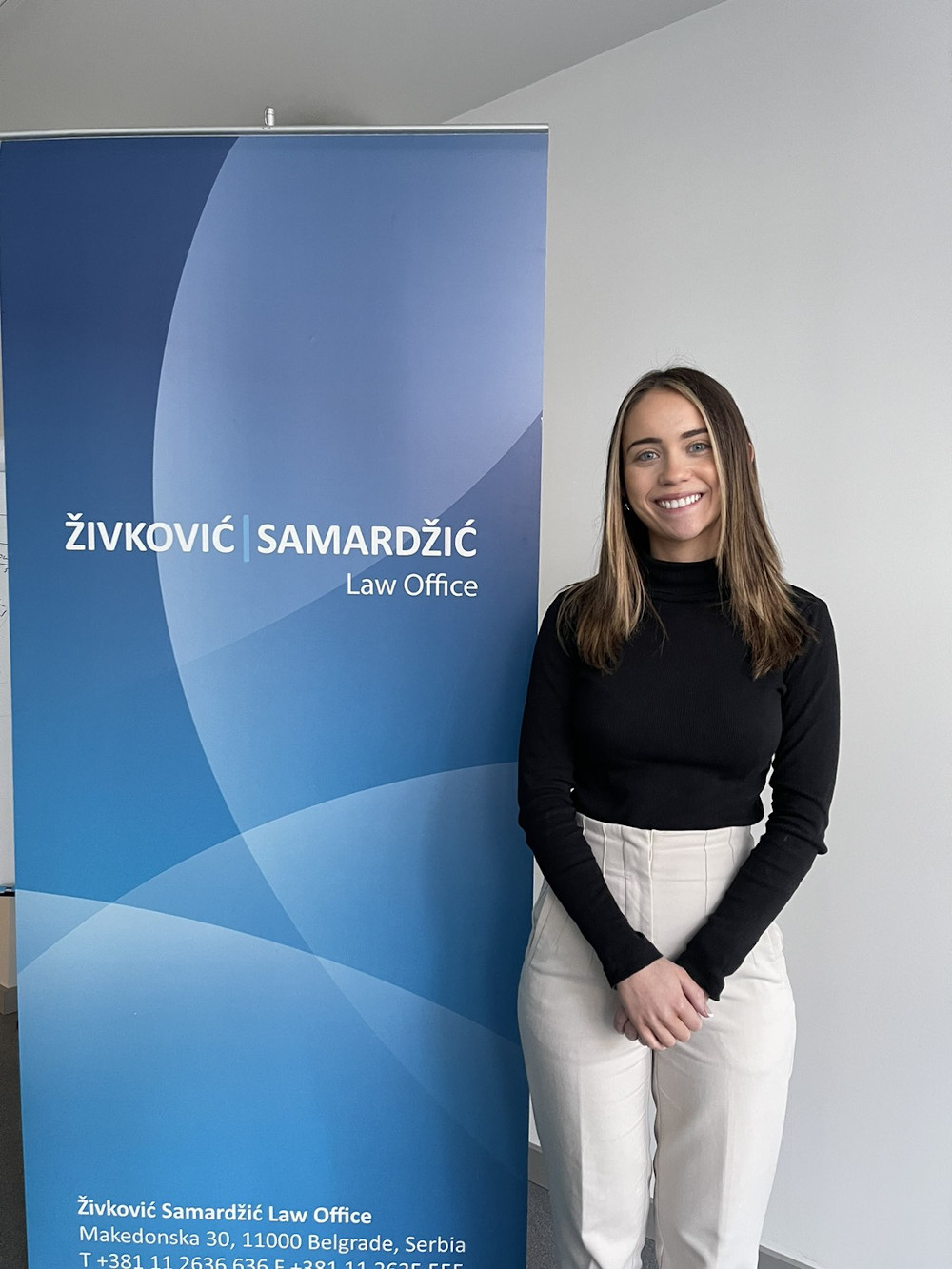 Derry solicitor completes one-week internship with Serbian firm