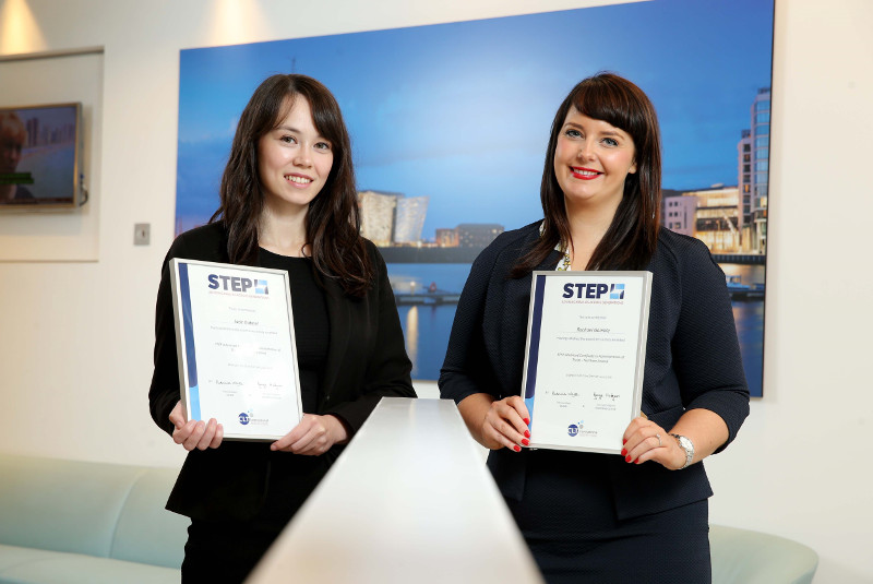 NI: Two solicitors at Cleaver Fulton Rankin receive trust administration certificate