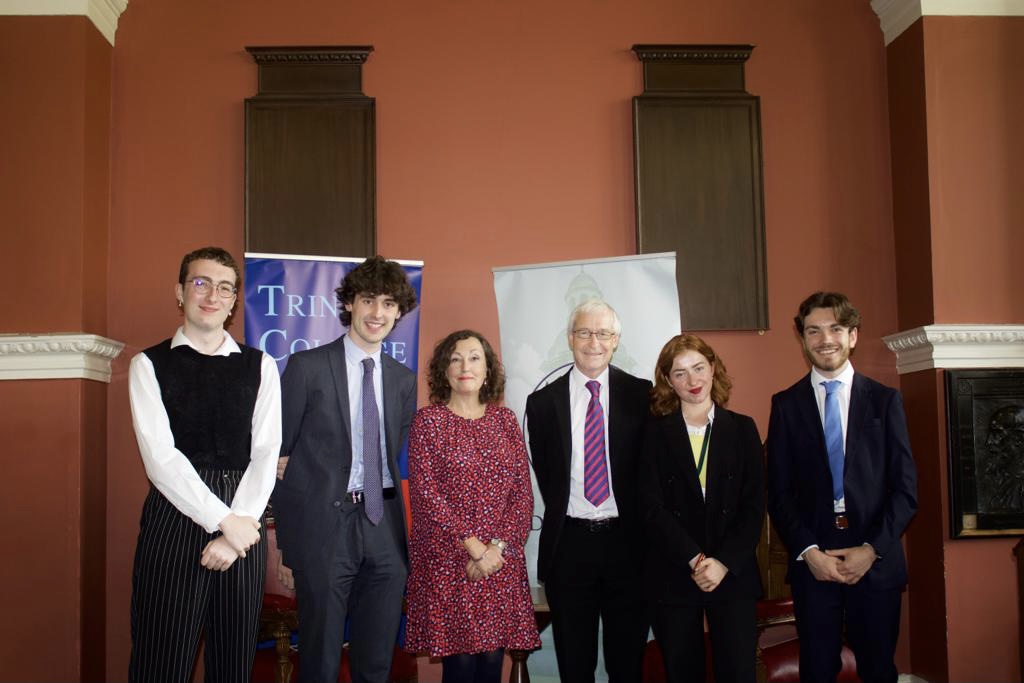 UK Supreme Court justice Lord Burrows receives Trinity College Law Society award