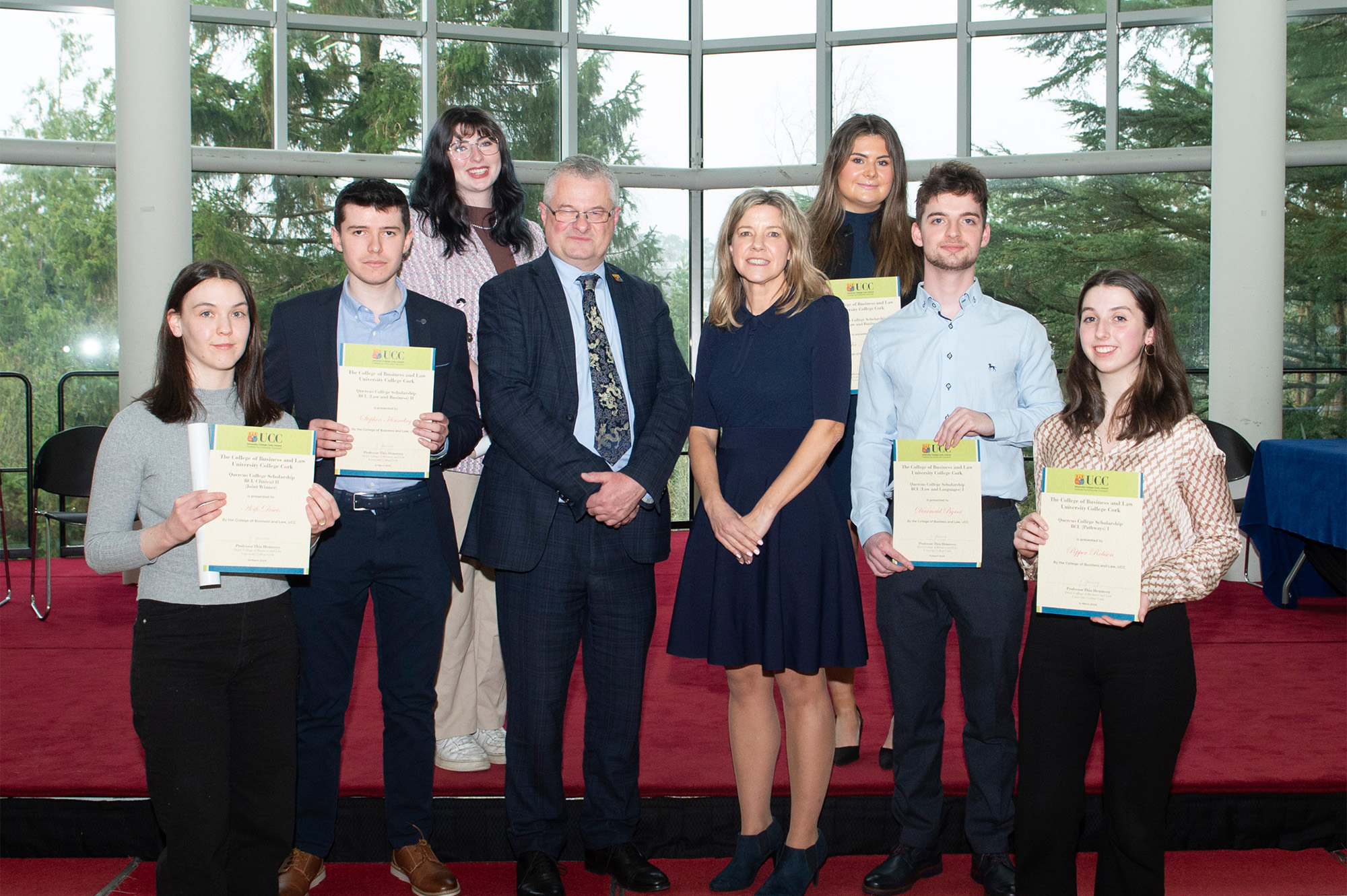 Scholarships and prizes awarded to UCC law students