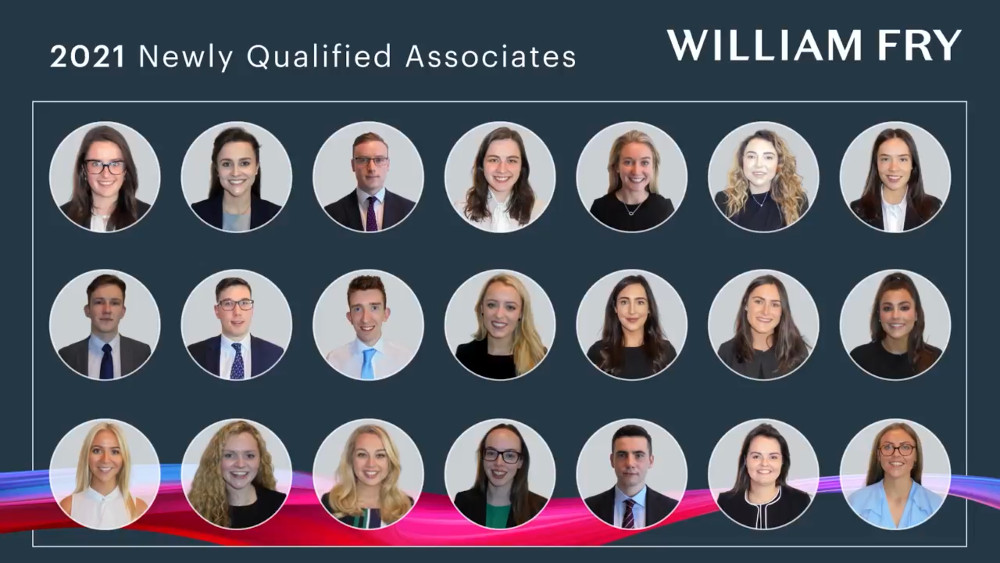 William Fry welcomes 21 newly-qualified solicitors