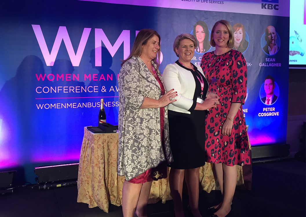 Matheson congratulates winner of sponsored women's business award